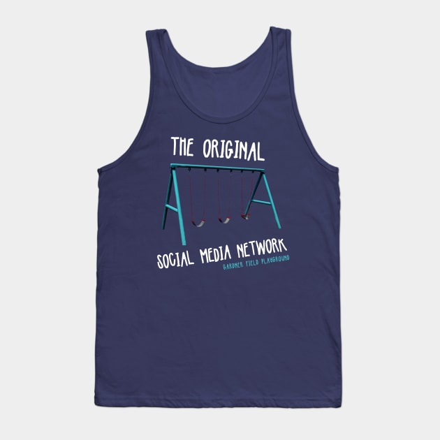 Original social media network—Gardner Field edition Tank Top by twogirlsmedia